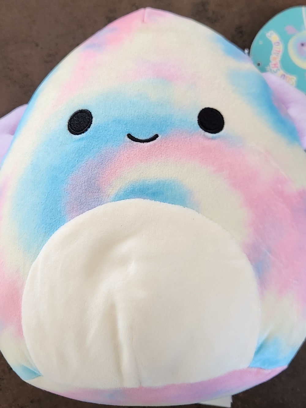 Squishmallows 12" Christabel Crab Soft Pastel Swirl Sea Life Plush